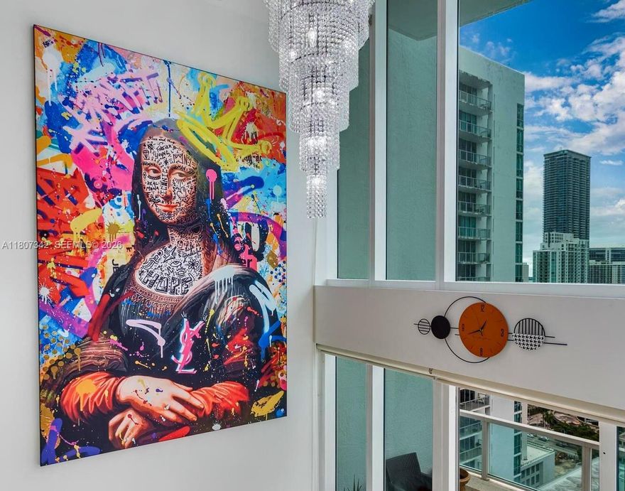 LUXURY LOFT in the HEART OF BRICKELL, MIAMI with UNOBSTRUCTED VIEWS, 2 GARAGE PARKING SPOTS, EXTRA LARGE TERRACE! 2 bd/2bth +Den/Office. Brickell's BEST location 5 Min walk to the HOTTEST restaurants, lounges and nightlife. High on the 20th floor with stunning UNOBSTRUCTED VIEWS OF THE CITY! Top luxury amenities: 24h security, modern lobby, TWO GARAGE PARKING SPOTS, pool, two-story gym, locker rooms, men/women sauna/steam/jacuzzi. High ceilings, excellent finishes, modern artwork, walk-in closet, storage. This IS the best of Miami! MOVE-IN READY - Can be sold fully furnished! ATTENTION INVESTORS: 30+ day rentals allowed - generates 60k+ per year! Brickell is the HOTTEST area in Miami with steps to nightlife, restaurants, entertainment. You Have To See This Spot!