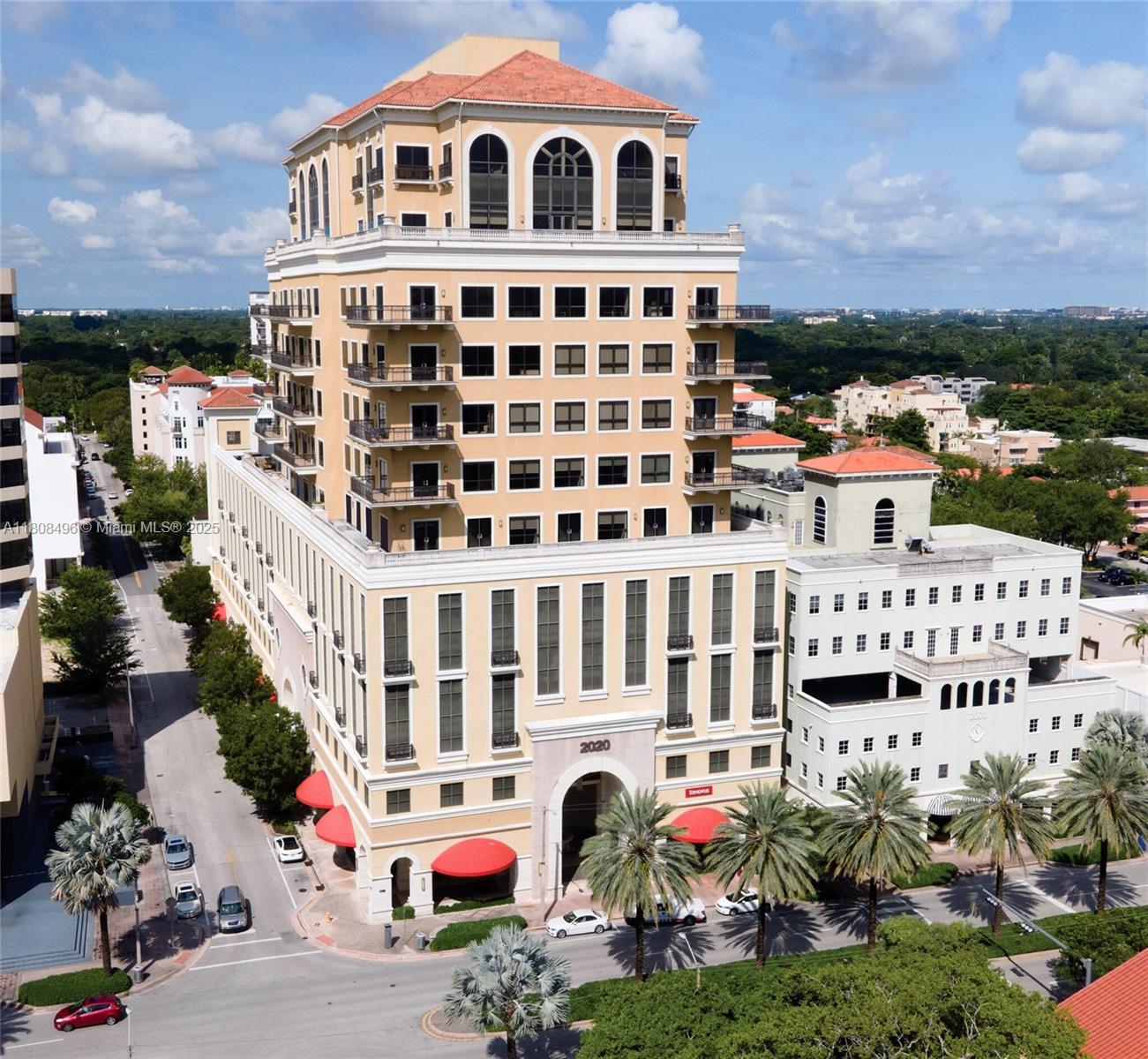 Full-floor HQ opportunity in Coral Gables! Discover this rare opportunity to acquire the entire 8th floor at 2020 Ponce, situated in the heart of Coral Gables. Spanning 16,424 SF, this exceptional commercial office space offers a fully built-out, column-free layout, private wrap-around terrace, and sweeping views of Coral Gables & the Miami skyline. Designed with exposed ceilings & impact windows, the space is flooded with natural light & finished to Class-A standards. Features include open work areas, private offices, conference rooms, & a full kitchen. Enjoy a grand lobby with 24/7 security, top-tier finishes, & one of Coral Gables’ highest parking ratios (4/1,000 SF). Experience the convenience of being within walking distance to Alhambra Circle, Miracle Mile, & 50+ restaurants & shops.