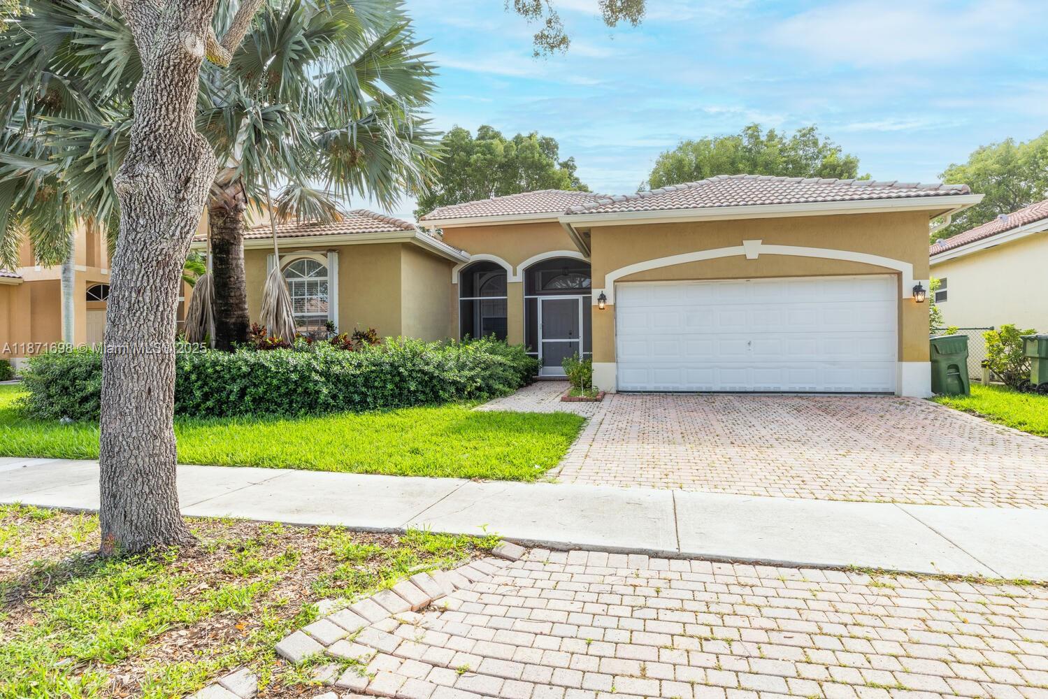 Spacious Lakefront 4/3 with a 2 Car Garage in Highly Sought After Keys Gate Community, Keys Landing. This home fully fenced property offers the best floorplan in Keys Landing with a complete split floorplan with rooms located in the far corners of the home - perfect for an In-Law room or Home Office. Stunning view of the lake from the front door through the back with an open concept kitchen. Property has been freshly painted. HOA Offers Basic Cable with Upgrades Available, High Speed Wifi and Front Exterior Landscaping. No HOA Approval required.