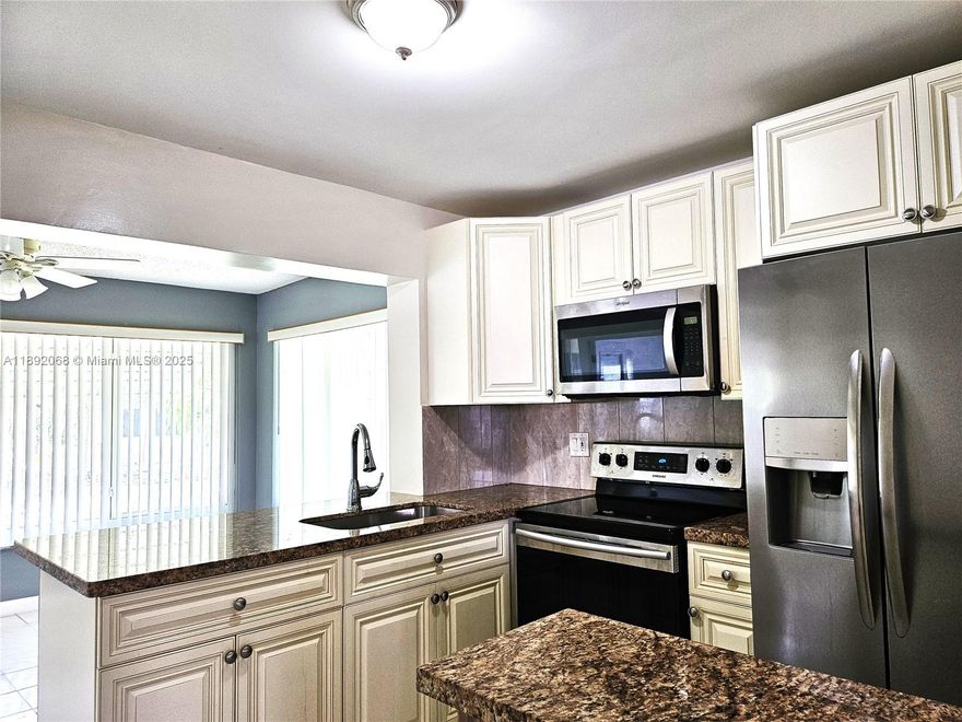 Welcome home to this beautifully updated and move-in ready single-family residence in Paradise Gardens Section 4, one of Margate’s most desirable 55+ communities. This 2BR/1BA + Den home offers a bright, open layout with tile and laminate flooring throughout, a modern kitchen with stainless steel appliances, and ample cabinet space. Enjoy a spacious living area and enclosed Florida room perfect for relaxing. Community features resort-style amenities including pool, clubhouse, fitness room, shuffleboard courts, bocce ball courts, walking paths along canals. Conveniently located near shopping, dining, & major highways. HOA requires 700+ credit score; one occupant must be 55+, none under 18. No pets. Only first month and one security deposit—$4,000 total move-in! Schedule your showing today!