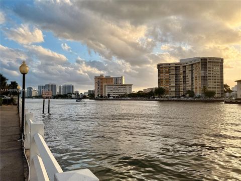 A home in Hallandale Beach