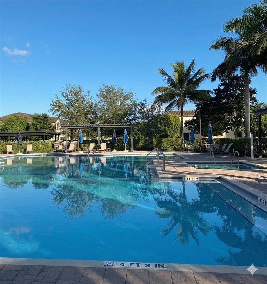 Great 3-bedroom, 2.5-bath residence in Coco Palm Estates offering desirable community amenities, including a clubhouse/clubroom, fitness center, and heated pool. Located in a highly sought-after area, this home presents an excellent opportunity. Property is being sold as-is. Photos taken prior to the most recent tenant’s move-out, with updated current photos to be uploaded shortly.