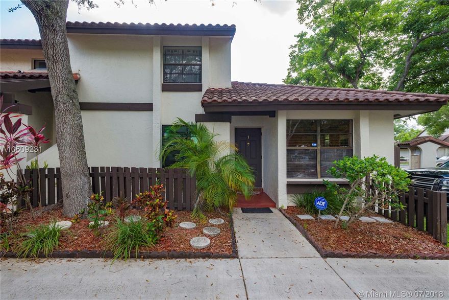 The Crossings Villas Community features this beautiful 2 bed/1.5 bath corner home. The entrance ft. a beautiful private patio with tile pavers, recently updated kitchen w/granite counter tops, & wood cabinetry. Walking through spacious living areas notice the newly installed wood tile flooring leading to the private wrap around patio in the back. Both rooms are very broad with ample closet space & remodeled bathrooms. There is a dedicated parking space directly in front of the property. It is the closest unit to guest parking and the mailbox. The community features amenities such as biking trails, basketball courts, fitness center, a pool, clubhouse & boat storage area. HOA covers structural insurance&24 hour security along w/countless maintained amenities. Call today for more information!