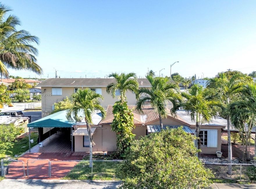 APPROVED PLANS. SFH with multiple incomes. Amazing opportunity to build 4 brand new luxury units in W Hialeah right off of President Donald J. Trump Ave. The corner lot measures 5,355 sqft. Primary zone is 4600 Multifamily - 5 Stories. Plans are in the final stages of being approved and included in the sale.