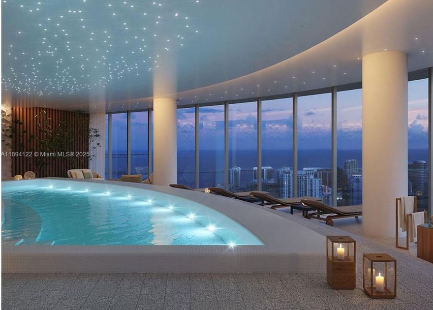 Experience new level of sophisticated living in this luxurious fully furnished 3 bedroom, 3.5 bathroom residence at the Aston Martin Residences in Miami.  Fully furnished by professional interior designers to offer a lifestyle of refined opulence. This is an immersive luxurious experience, floor-to-ceiling windows showcasing stunning views of Biscayne Bay and Miami skyline. Amenities include access to spa, indoor and outdoor pools, private cinemas, yacht marina, state-of-art fitness center, golf simulator, art gallery and more.