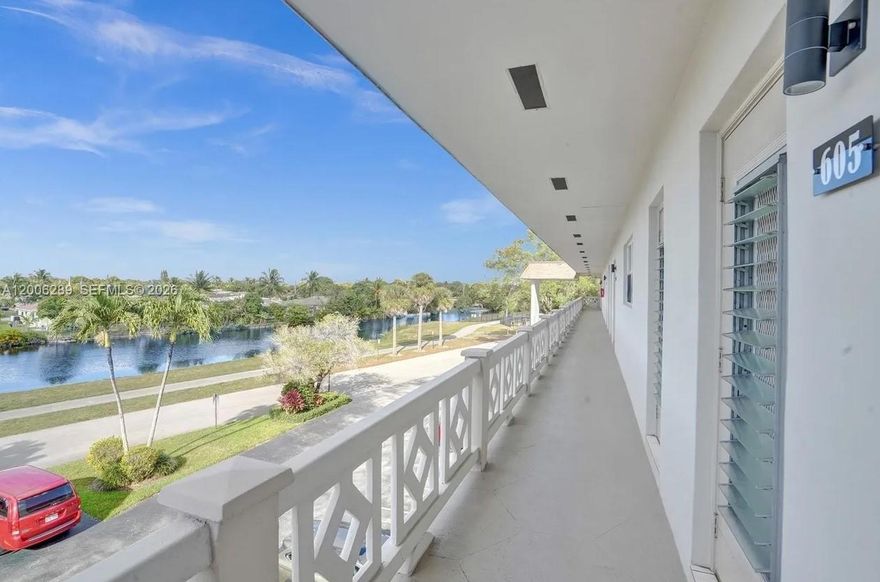 Welcome to 4706 NW 36th St #605, a refined sanctuary in the heart of Lauderdale Lakes where elevated living meets effortless comfort. Perched on an upper floor, this elegant residence offers sweeping views that bathe the interiors in natural light, creating an airy and tranquil ambiance throughout.

Step inside to discover a thoughtfully designed layout with spacious living and dining areas, ideal for both quiet relaxation and stylish entertaining. The interiors are adorned with tasteful finishes, clean lines, and a soothing color palette that complements any décor vision. Large windows invite in serene vistas, while the private balcony provides the perfect setting for morning coffee or evening unwinding.

The kitchen is both functional and inviting, featuring ample cabinetry and workspace, seamlessly connecting to the living area for a modern, open feel. The bedroom suite serves as a peaceful retreat, offering generous proportions, abundant closet space, and a calming atmosphere designed for rest and rejuvenation.

Set within a well-maintained community, residents enjoy a lifestyle of ease with access to amenities that enhance everyday living. Conveniently located near shopping, dining, and major roadways, this residence blends accessibility with a sense of escape.

Whether you're seeking a primary home or a refined getaway, this property delivers a distinctive blend of comfort, style, and understated luxury.