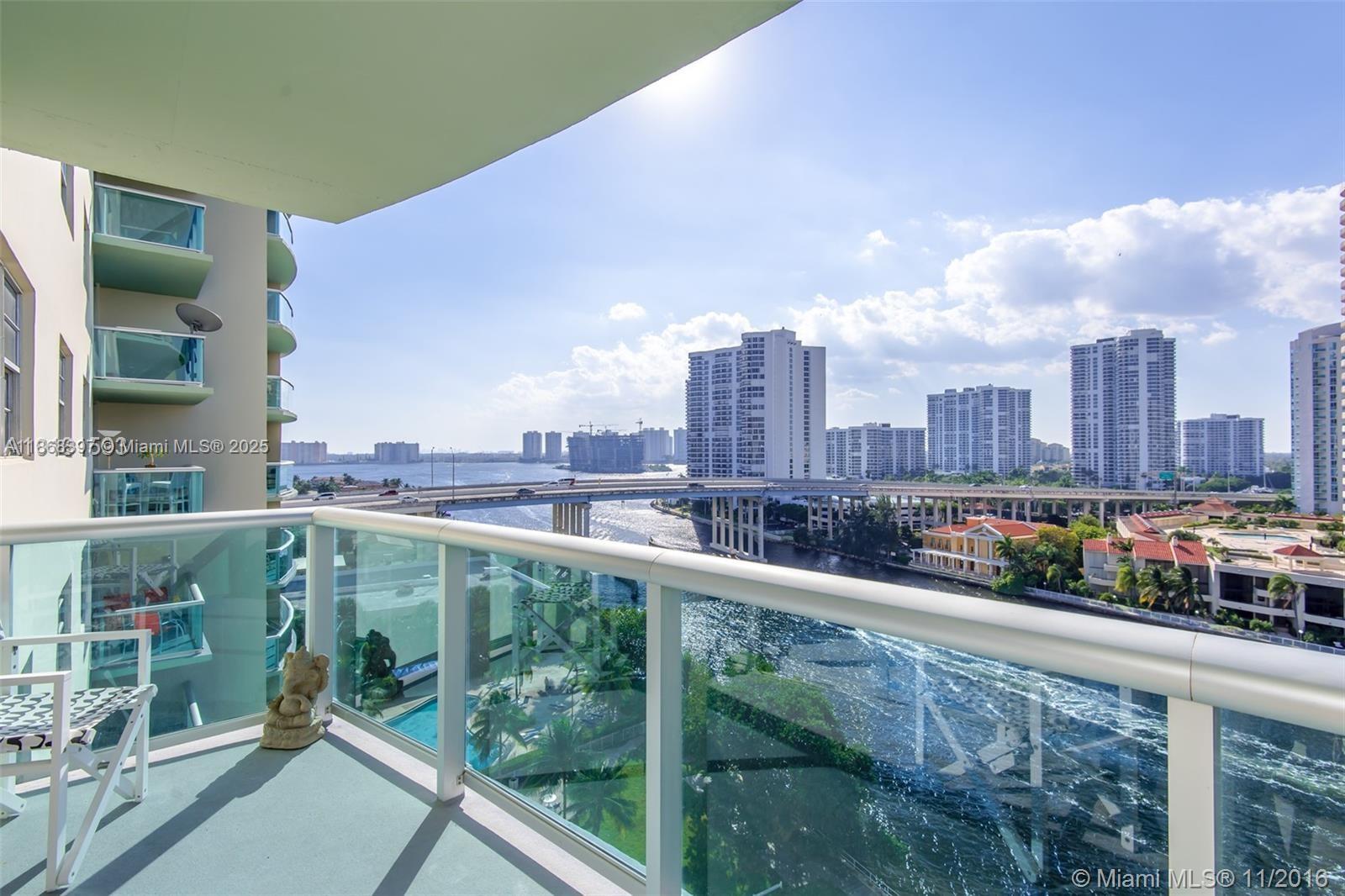 Seasonal rental. Available for immediate occupancy for a minimum period of 6 months. The most amazing unobstructed breathtaking Intracoastal, Bay & City View from this completely renovated 2 bed. 2 bath. + Den. This home features a great open kitchen with Custom Cabinetry, Gourmet Kitchen with S/S appliances, Built-In Wine Cooler, Granite Counters, Flawless Porcelain Flooring Throughout, Recessed lighting, all new bathrooms, Custom Built Home Office with plenty of natural light and much more. Located across the street form the beach, this full service building features: Swimming Pool, BBQ Area, Tennis Courts, Exercise Room, Community Room & more. 24-hour Valet & Concierge services.