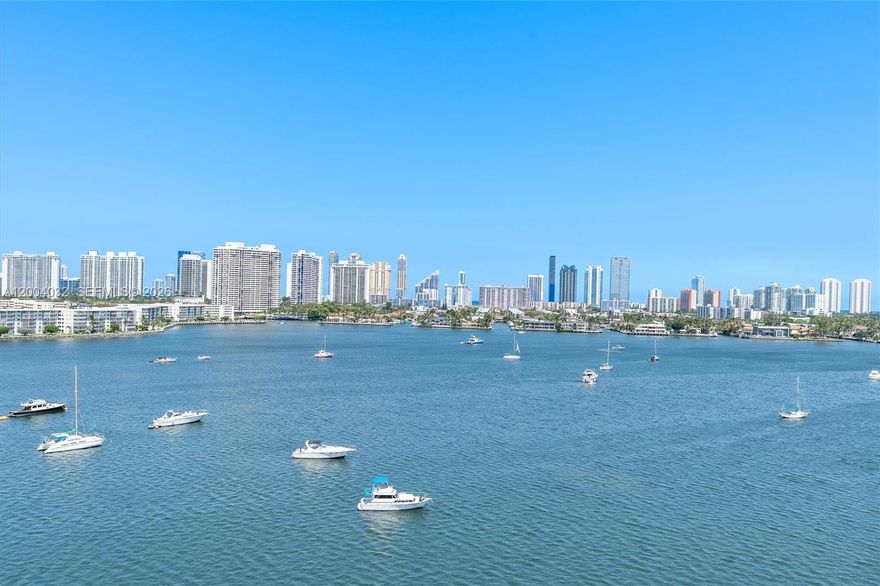 Exclusive corner residence with panoramic Intracoastal views from every room. Located at Marina Palms, this beautifully furnished home offers 3 bedrooms and 3.5 bathrooms, an oversized primary walk-in closet, and two assigned parking spaces. Un obstructed Intracoastal views. Designed for both comfort and style, the residence features spacious living areas and abundant natural light throughout. Residents enjoy world-class amenities, including a full-service marina, resort-style pool, fitness center, complementary gym classes and more.