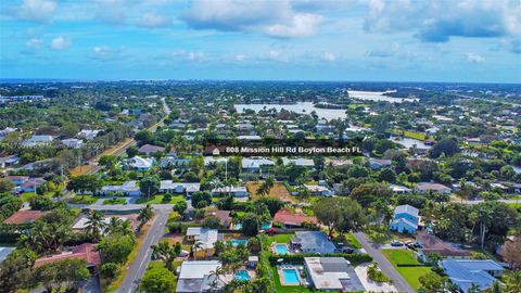 A home in Boynton Beach