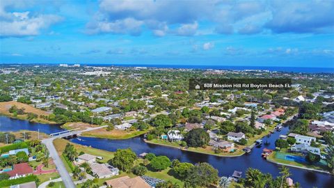 A home in Boynton Beach