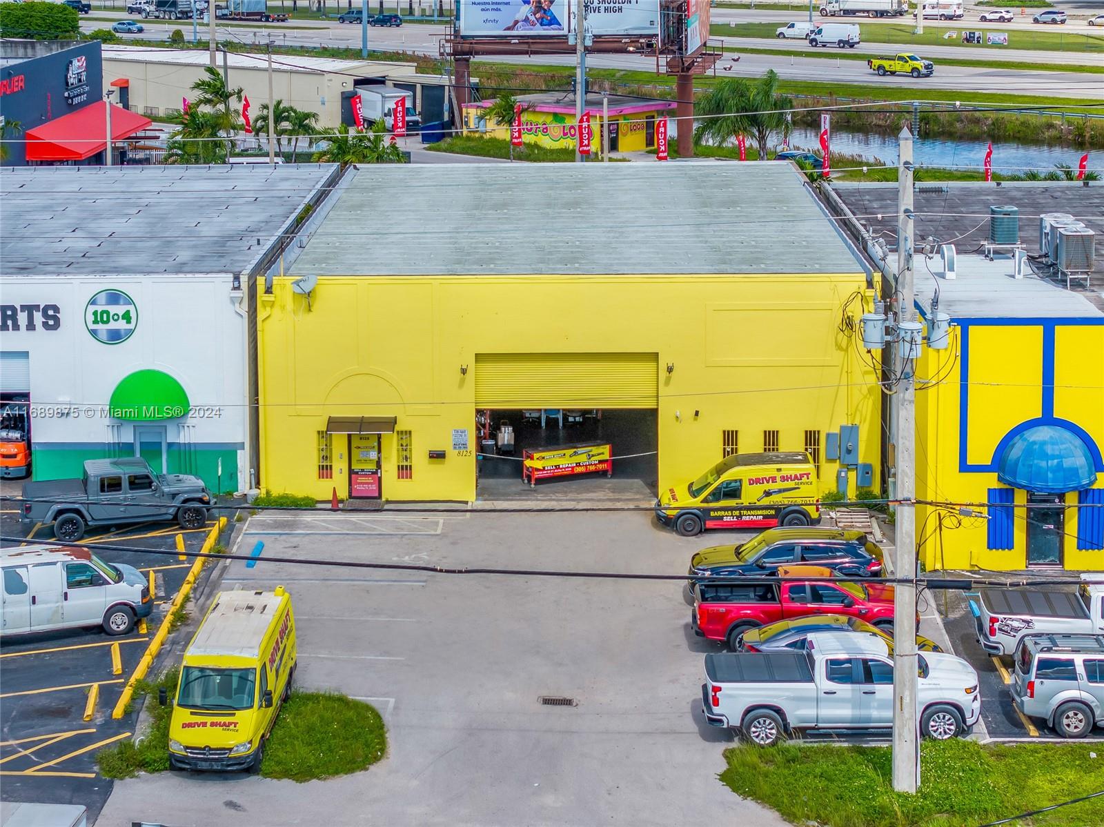 Welcome to 8125 NW 93rd St, a prime freestanding warehouse located in the bustling heart of Medley, Florida. This property boasts over 5,000 square feet of versatile space, featuring an impressive 18-foot clear height that accommodates a variety of industrial needs. Built in 1990, the structure is supported by a durable twin-T concrete roof and is equipped with heavy power capabilities, making it ideal for manufacturing or distribution operations. The property also includes functional office space and a bathroom, ensuring a comfortable working environment for your team. Sitting on over 9,000 square feet of industrial land zoned M-1, this location offers excellent accessibility to major thoroughfares, including the 826/Palmetto, US-27 (Okeechobee Rd), and the Florida Turnpike.