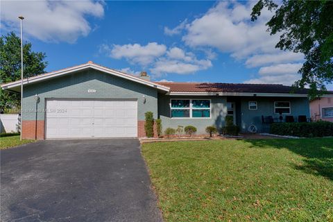 A home in Coral Springs