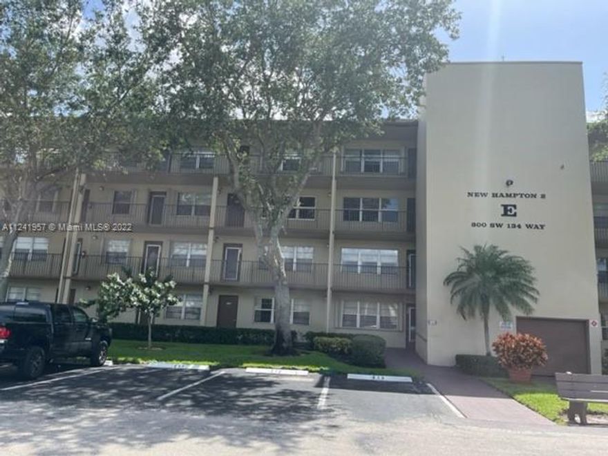 Excellent 2 bedrooms, 2 bathrooms unit in Century Village Condominium. This is 55+ complex with a lot of amenities for enjoyment. First floor location with parking assigned just in front of the unit. New wood cabinetries, dishwasher, microwave, fridge and electric range in kitchen. Ceramic floor throughout. Beautiful view of lake and golf course from the nice, screened porch.
At least one occupant of the property must be 55+. Please verify with the HOA all Rules and Regulations.