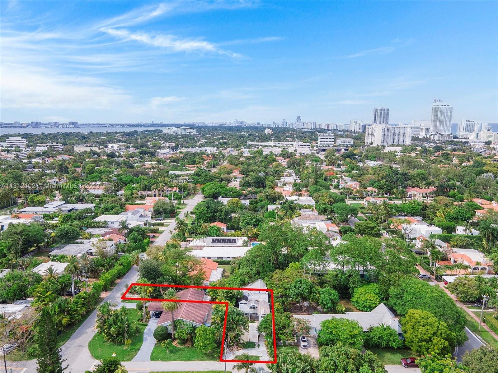 JUST REDUCED!!! Prime development Opportunity in the best area of Miami Beach. Build your dream 2-story residence designed by Ralph Choeff in the tropical modern style of architecture. Save a year of design and permitting! Unique private driveway into the residence from Royal Palm St. This leads to a one to two-car garage with parking for 2 additional cars. 4 beds and 4.5 baths. Living area 3,050 sq/ft. Covered summer kitchen with BBQ. Pool in front of the property. Solar panels. Plans are not approved yet. No current violations. More information to serious buyers. Being sold AS IS.