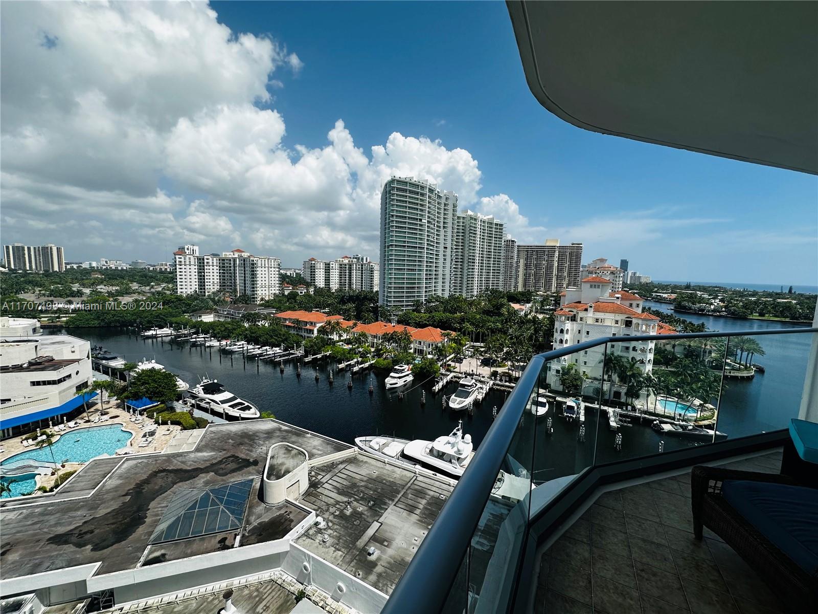 Must See! Beautiful 2 Bedroom 2 Bath fully furnished spacious unit in luxurious Turnberry Isle North Tower. Gorgeous water, marina and city views and walking distance to house of worship, shopping mall and restaurants. Amenities include heated pool with pool service, jacuzzi, restaurant, pool room, children's playroom, theater room, bicycle room, extra storage, free water aerobic, yoga and Zumba classes and more. 24 hour security and valet service. Easy to show!