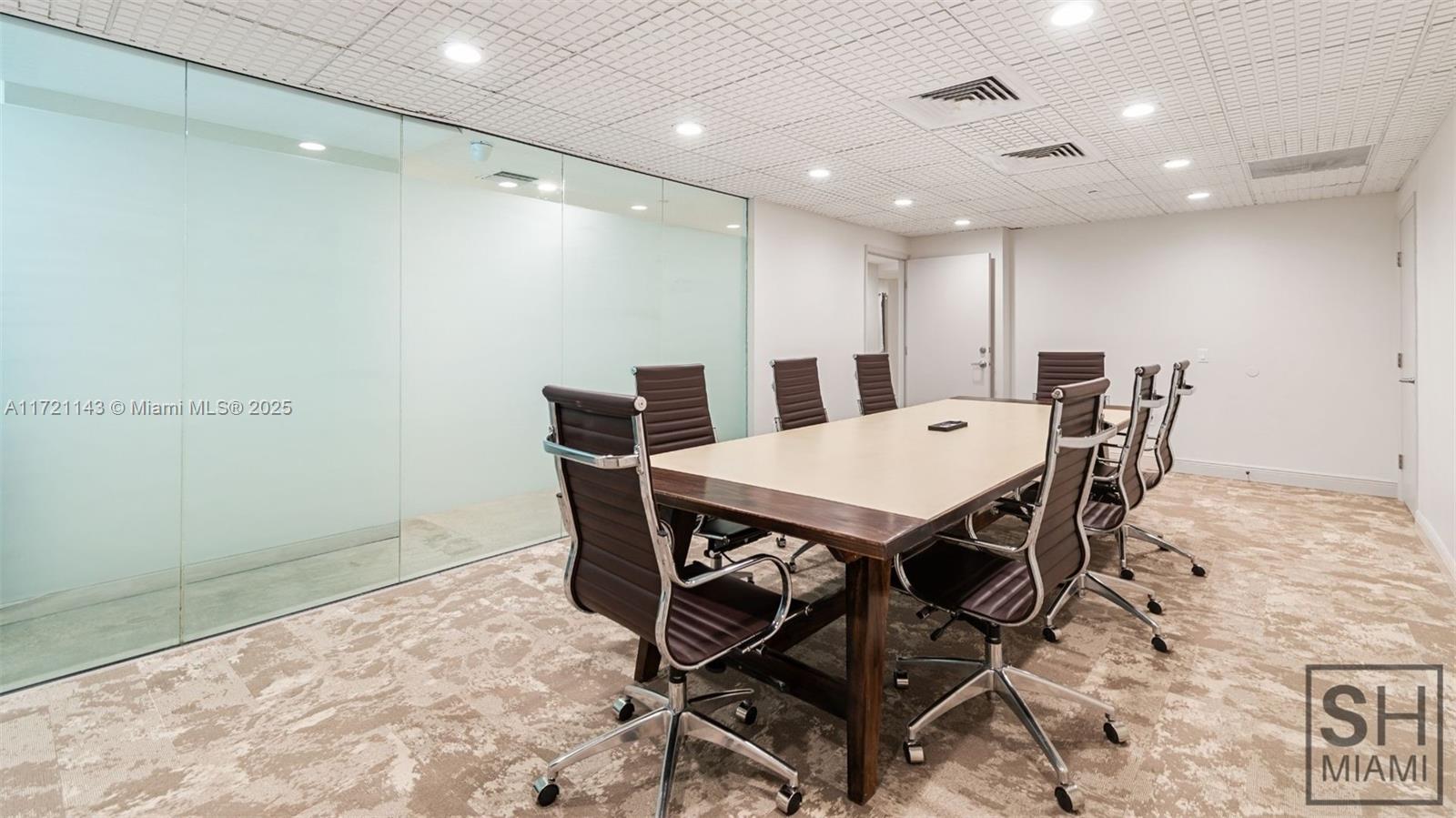 Modern & updated commercial office space available for rent in the heart of Miami Beach. This beautifully designed space features multiple private offices, each upgraded with sleek glass walls and doors for a professional and contemporary look. There are Concrete floors throughout with a spacious conference area and a convenient kitchenette/coffee station to add functionality and comfort for your team. Situated on 41st Street you are just steps from popular restaurants like Roasters & Toasters and Starbucks, and minutes from the beach. It’s a hub of activity. Easy access to the highway makes it convenient for both clients and employees.
We have a variety of office spaces in different sizes to suit your needs.
Contact me to discuss availability.