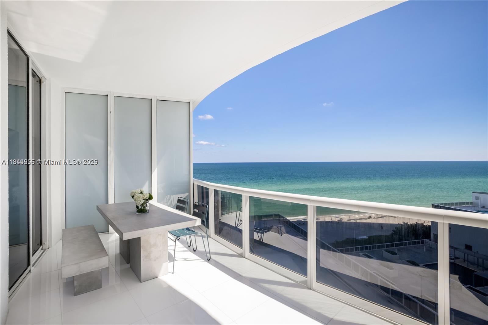 Direct oceanfront unit, beautifully decorated and well maintained, featuring 2 bedrooms plus a very spacious den
converted into a 3rd bedroom and 3 full bathrooms. Enjoy a private foyer entry, top-of-the-line kitchen appliances,
and a spacious balcony with stunning views. The building offers full resort-style amenities, including beach service,
spa, fitness center, pool, and on-site restaurant. Prime location in Sunny Isles, just minutes from Bal Harbour
Shops and Aventura Mall. Tenant must pay the security deposit directly to the association.
