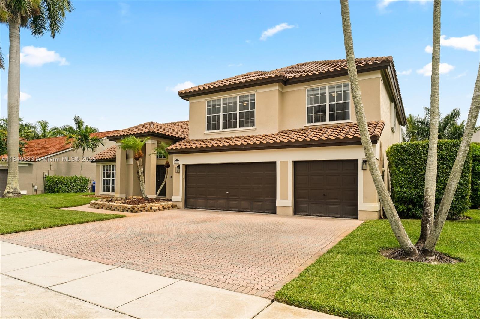 FIRST SHOWINGS AUG 2 and 3 11 am - 2pm.
Welcome to Paradise in the gated community of Chapel Trail Estates! This Spacious Renovated two story 5-bedroom, 3-bathroom Pool home offers comfort and style throughout. The bathrooms and kitchen have all been updated. The kitchen is equipped with new appliances and a luxurious double wall oven. All bathrooms have been updated with quartz finishes. Additional highlights include a 3 car garage, built-in bar area, accordion shutters throughout, two AC units (both 2012), and a roof replaced in 2018. Located in a family-friendly community with access to Rose Price Park, residents enjoy amenities such as a community pool, fitness center, tennis courts, playgrounds, and much more! Cable & Internet included in HOA fee.
