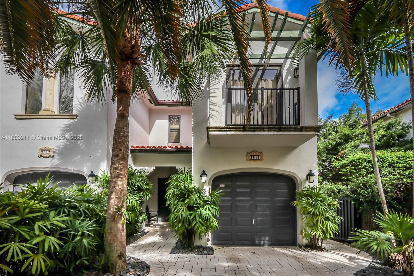 RARE LUXURIOUS TOWNHOME, one of the largest available in prime North Coco Grove location. Located on quiet, no outlet street, blocks away from the Bay, Marina, Fresh Market, Metro Rail, Cocowalk, Biscayne Bay Yacht Club, Coral Reef Yacht Club, Miracle Mile / shops restaurants, Kennedy Park, sports courts. Upgrades include - expansive ceilings, custom walk-in closets and window treatments, gourmet kitchen, 10 in baseboards, plantation shutters, IMPACT WINDOWS, 2 balconies, surround sound throughout home, private gated entrance and private outdoor patio perfect for entertaining and relaxing. Longer lease may be considered. Showings on Wednesdays and Saturdays from 12 - 3pm. Available mid October. Excellent LL looking for excellent tenant.
