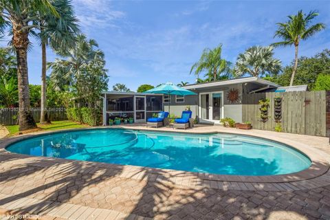 A home in Wilton Manors