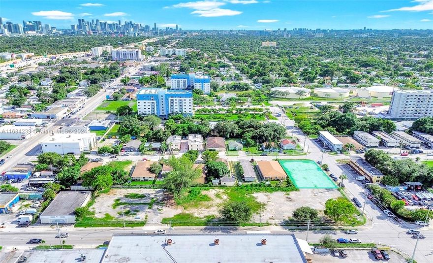 Exclusive opportunity to acquire 11,327 SF of residential land in Miami's Little River. The efficient site is ideal for General Commercial uses, such as office and multifamily development of 40 units if applying the Live Local Act or 11 units as of right.  Please call us for additional information.