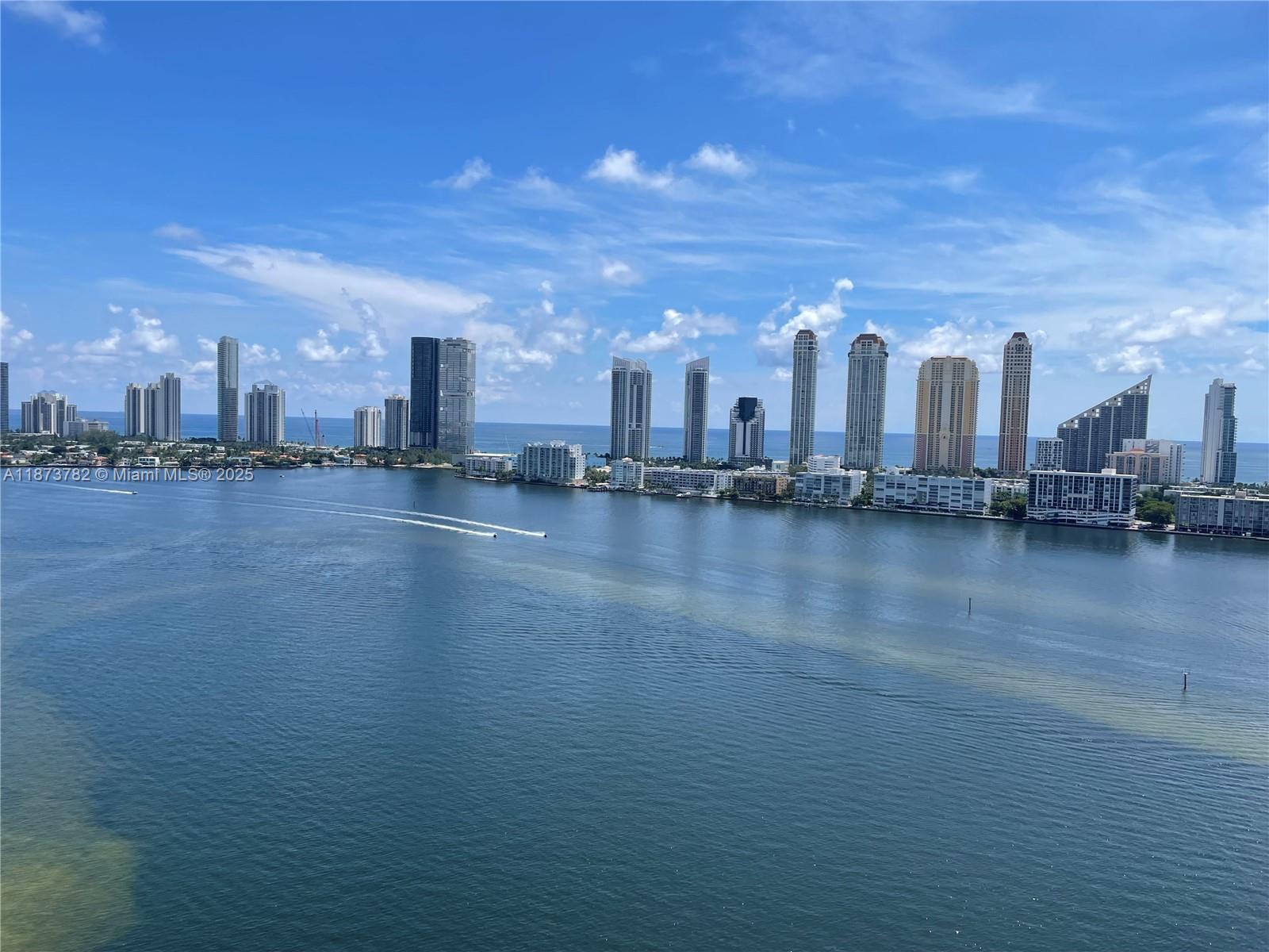 Enjoy spending the winter months in Williams Island in this spacious, 2154sf, 2/3 with wraparound intracoastal & ocean views. This condo features split bedrooms, an eat-in kitchen, washer/dryer, wi-fi, internet & cable tv. No building work is being done & you can enjoy the building's pool, barbecue & Sunday breakfasts. Club membership is included so you can use the 27,000sf spa with classes, the tennis & pickleball club, the 4 restaurants, the community pool, the putting green, the great walking paths & the courtesy bus. Available January on.