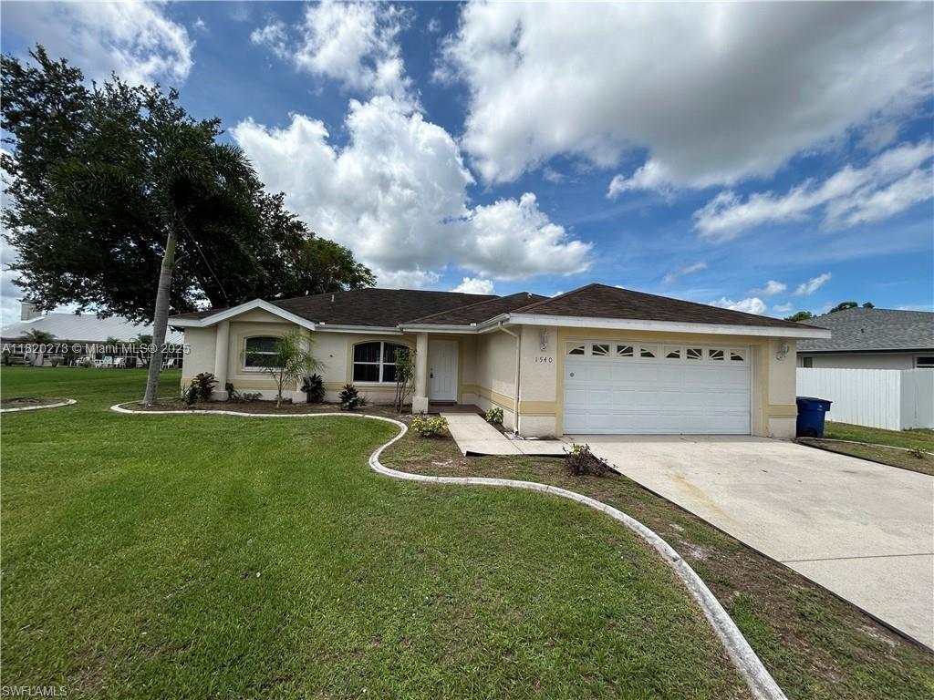1540 Crestwood Cir N Cir, Lehigh Acres, Lee County, Florida - 3 Bedrooms  
2 Bathrooms - 