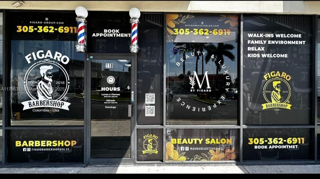 This well-established barbershop presents an excellent turnkey business opportunity in the thriving Hialeah market. The current owner has successfully operated this location for three years, building a loyal clientele and establishing a reputable brand presence in the community.