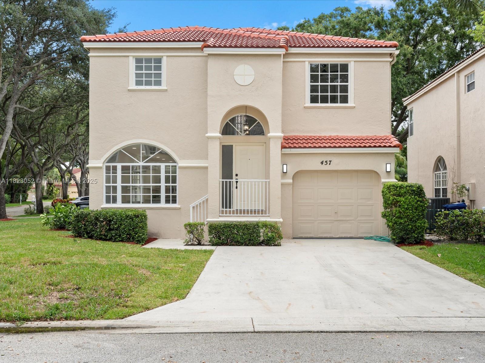 Property for Sale at 457 Nw 87th Ln, Coral Springs, Broward County, Florida - Bedrooms: 3 
Bathrooms: 3  - $569,000