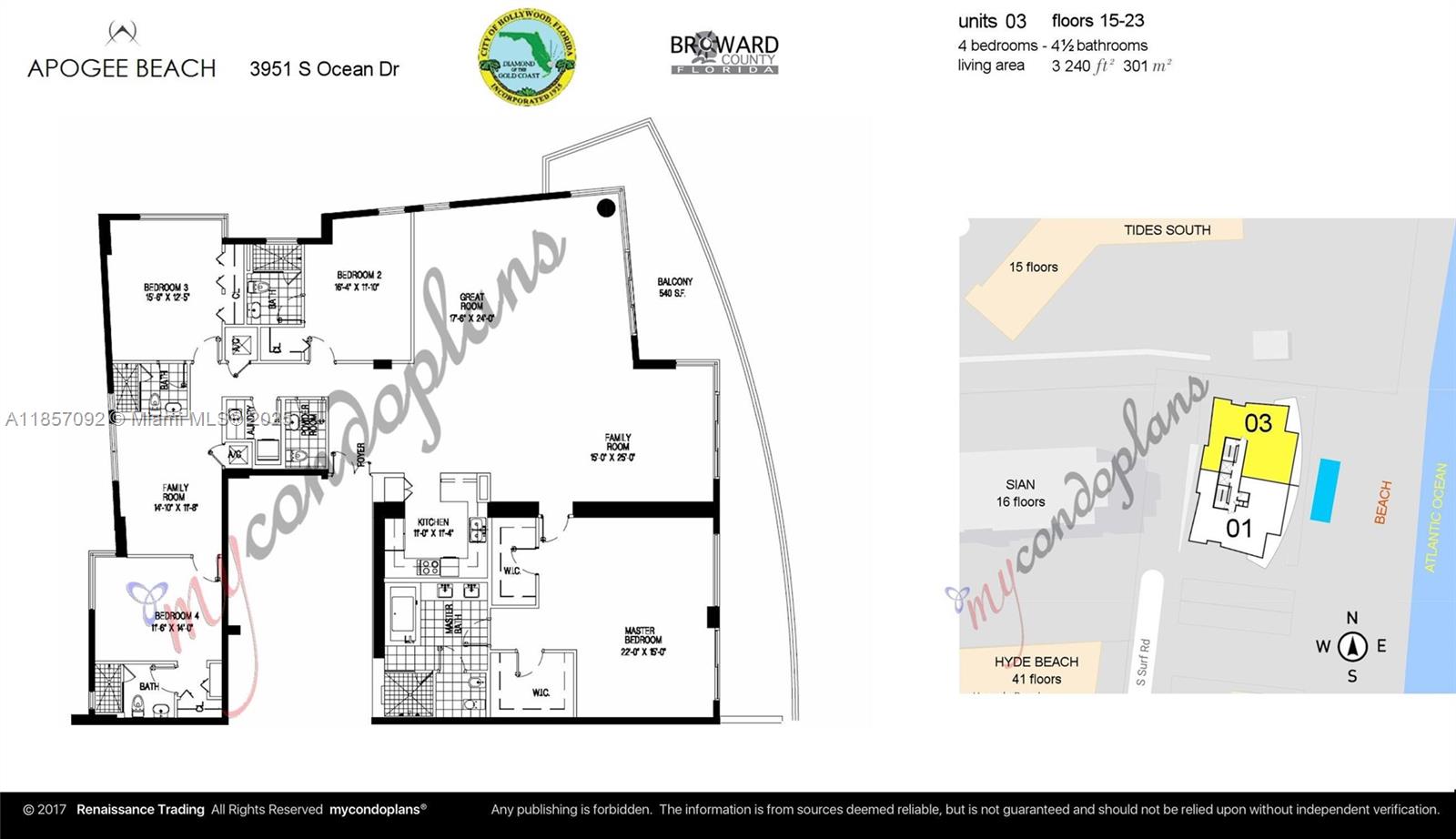APOGEE BEACH CONDOMINIUM - Residential