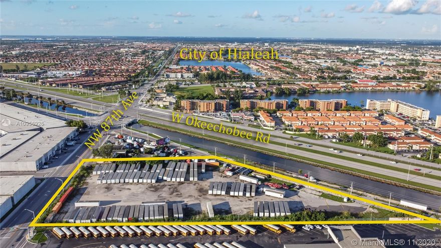 4.75 acres of Industrial Land with two (2) fronting NW 87 Ave (connect directly with Doral Area) and NW South River Dr (Okeechobee Rd). Possible uses may include complex of office/warehouse, commercial and office buildings, hotels and more. Property is Filled to Grade, Water & Sewer on site, Electric meter. Land is leased until Sep 2021.