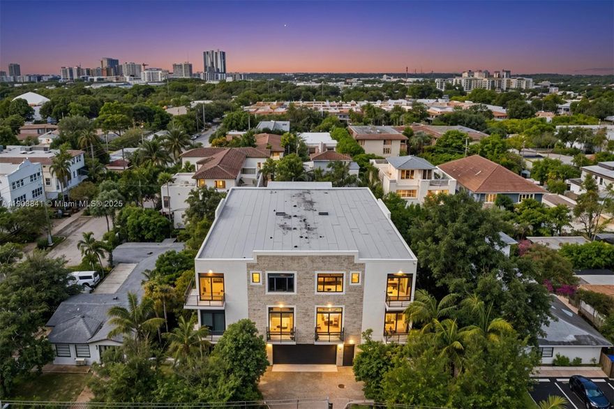 Private, gated townhome in prime Victoria Park location with access to top-rated schools. East-facing & flooded with natural light. Floor-to-ceiling windows and 10’ ceilings. Open-concept main floor, and 3 spacious bedrooms offer endless possibilities—guest suite, nursery, home office—you decide! Home features Chef’s kitchen with built-in Sub-Zero fridge and Wolf induction range, private wrap-around balconies, epoxy-coated 2-car garage and modern finishes throughout. Walk to Holiday Park to watch the Panthers prep for their third Stanley Cup or enjoy tennis, pickleball, ice skating, 2 dog parks and more. Minutes to the beach and Las Olas Blvd’s vibrant dining and boutique shopping—this hidden gem has it all. Schedule your private tour today!