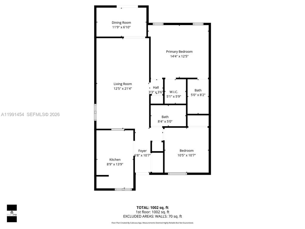 Photo of 7951 Southgate Blvd #F1, North Lauderdale, FL 33068 (MLS # A11991454)