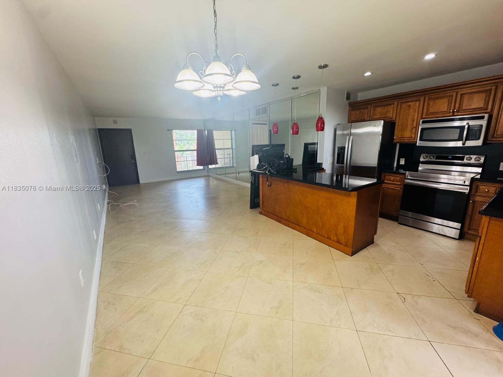 Very luminous and spacious 3/2 apartment centrally located near major expressways, schools, shopping centers, and malls. This nicely updated unit features an upgraded kitchen with granite countertops and stainless-steel appliances, ample closet space, and a private balcony overlooking Flagler Street. The community offers a pool, basketball courts, and security gates. Assigned parking space included with plenty of guest parking.Easy to show – please schedule via Showing Time. Submit offers with CTL, last 2 pay stubs, 3 months of bank statements, photo ID, and a background report. If self-employed, please include the last 2 years of tax returns and 6 months of bank statements. All offers must be emailed to LA