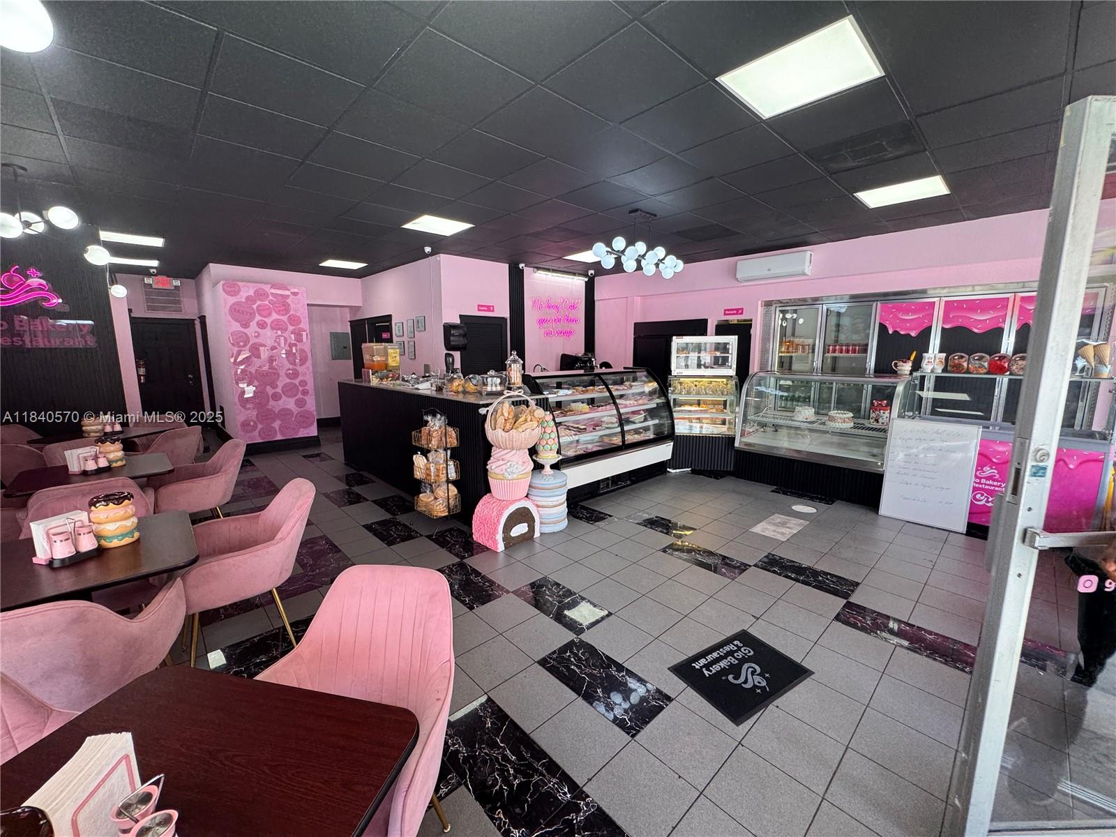 Amazing location located in the heart of Hialeah 33010 About 2100 square feet location rent is very low right under $4000 grease trap new on 2023 street parking lots of residential near by bakery Renovated permits up to date today
