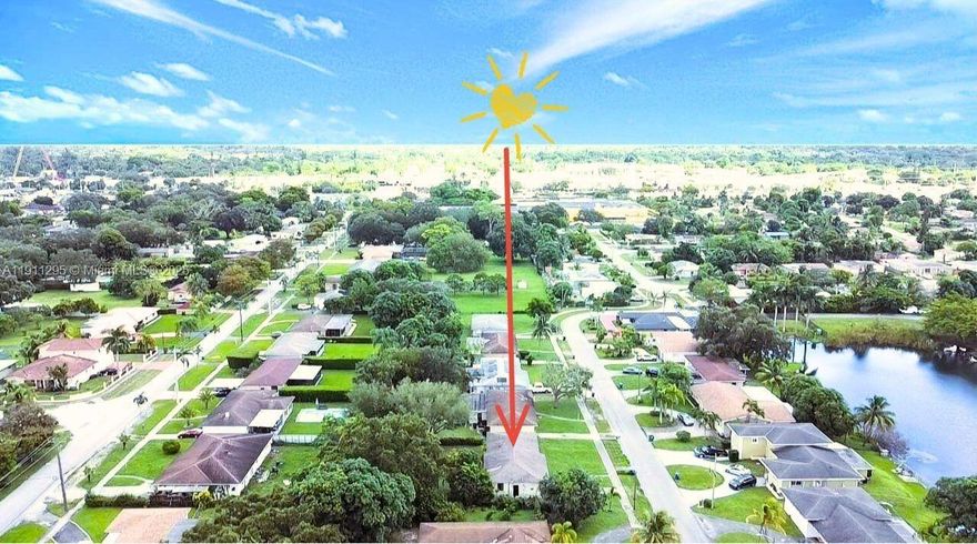 Single-family home with a large yard, a hidden gem, canvas ready to make it your own at Biscayne Gardens. This three-bedroom, two-bath home features a spacious kitchen, an attached car garage (with a side door), and a large backyard, making it an ideal fit for a family-oriented buyer. This house is on a raised slab. It features a good amount of oversized impact-resistant windows and doors (ideal for cross ventilation and natural light), gas service, underground utilities, and a pitched roof. Only a few minutes from the Golden Glades Interchange, which leads to I-95, the Turnpike, Palmetto Expy (826), Miami or Ft Lauderdale Airports, or a straight drive to the beach and boat ramp, this property is a desirable, prime location to build memories.