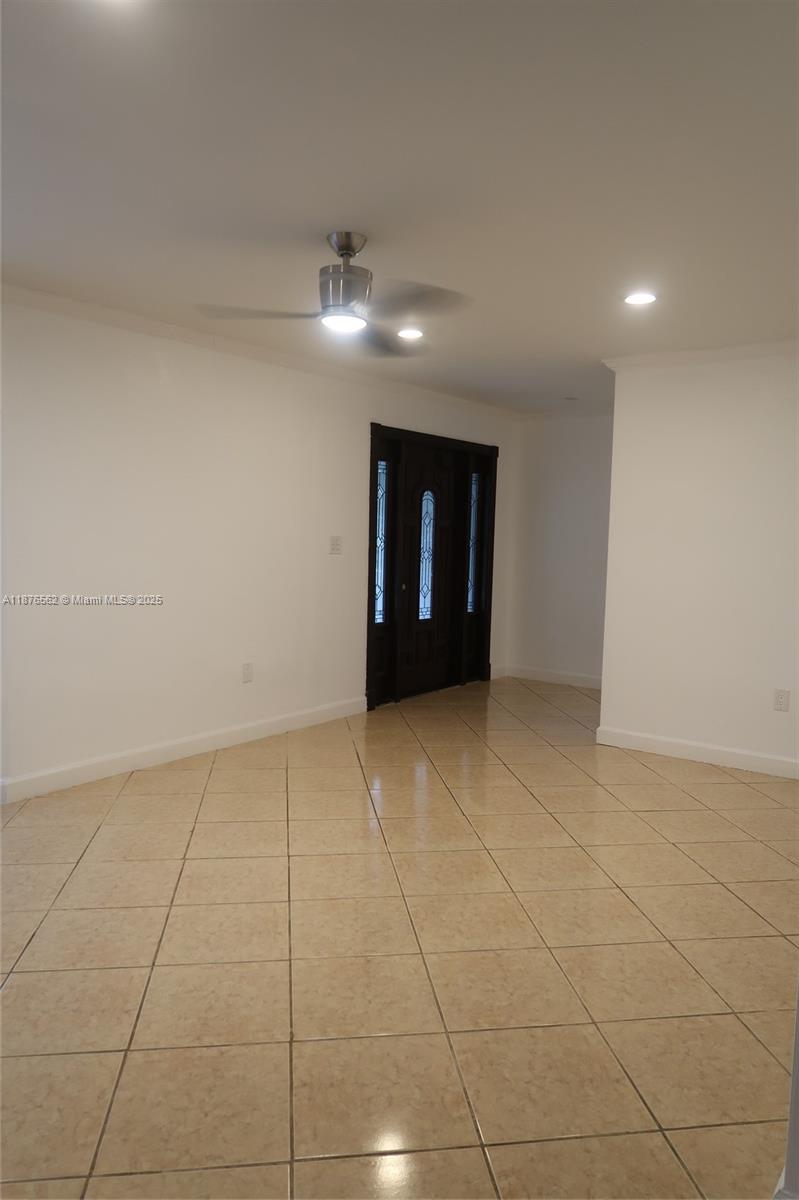 Welcome to this beautifully updated home featuring 4 spacious bedrooms and 2 full bathrooms, thoughtfully designed with a desirable split layout that maximizes privacy and natural light. Recently refreshed with new painting, this property boasts a modern kitchen, remodeled bathrooms, and brand-new appliances. Enjoy peace of mind with high-impact windows throughout. The pool area is perfect for family gatherings or entertaining guests, and plenty of storage and a family room are great advantages, in addition to a double-car garage. A perfect blend of comfort and functionality. Ready for you to move in and make it your own.