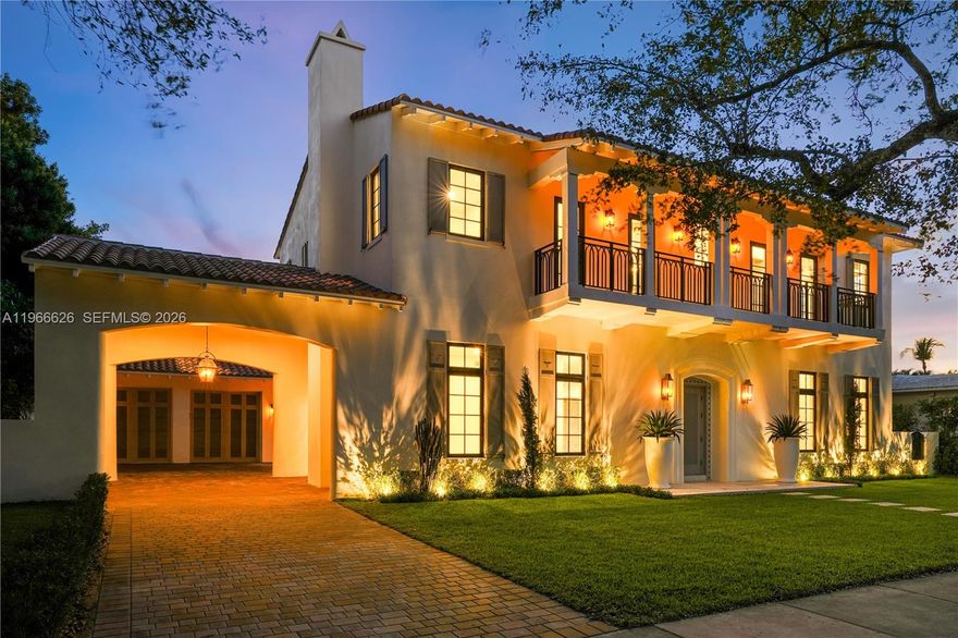 Architecture, scale, and execution converge in this exceptional new construction offering 4,555 square feet under A/C.

Designed with intention and individuality, this six-bedroom plus office residence delivers a rare level of completeness: every bedroom features its own private balcony, full bathroom, and walk-in closet — a level of comfort typically reserved for custom estates.

A separate, fully independent suite with its own bath and walk-in closet adds versatility and privacy rarely found in today’s market.

The outdoor setting is equally compelling, with a pool and spa designed to complement the home’s modern lines. Three covered parking spaces and three additional parking spots provide functionality without compromise. Built elevator-ready, the home anticipates future needs while maintaining architectural integrity.

From its commanding exterior presence to its thoughtfully executed interior spaces, this property is positioned to redefine its surroundings. The design alone sets it apart — the experience inside confirms it.