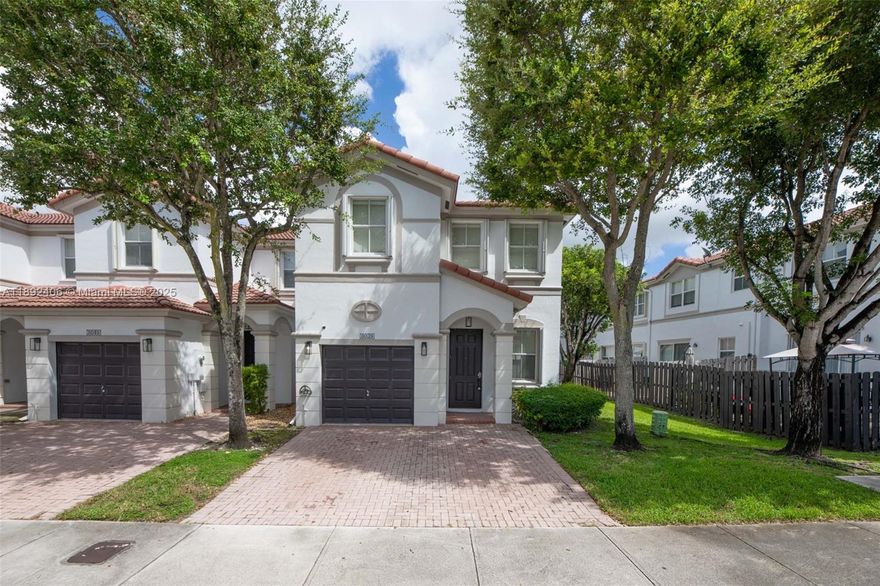 Spacious and well-maintained 4-bedroom, 2.5-baths townhouse located in the heart of Doral, in a quiet and desirable community, this home offers nearly 1,900 sq. ft of comfortable living space, perfect for families or professionals seeking a modern and convenient lifestyle. The property features a bright and open floor plan. Enjoy a well-equipped kitchen with ample cabinetry, a private patio for outdoor relaxation, and two assigned parking spaces. Residents will love the convenience of being near top-rated schools, shopping centers, major highways, and Doral’s best dining and entertainment. This home combines space, comfort, and location—schedule your showing today and experience the best of Doral living!