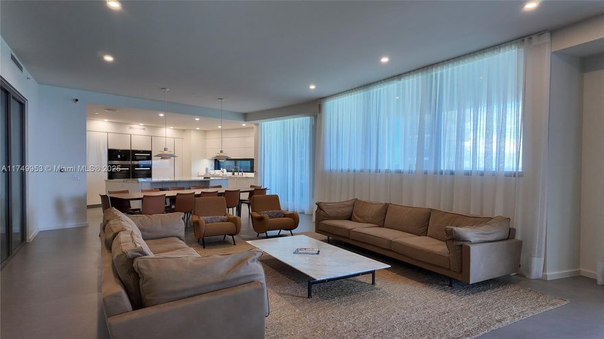 This ocean front 4 bedrooms' unit was purchased raw and was totally made from scratch. Everything is brand new from floor, lights, electric curtains and furnitures. Owner is motivated and open for offers. Easy to show. SELLER MOTIVATED!!!
