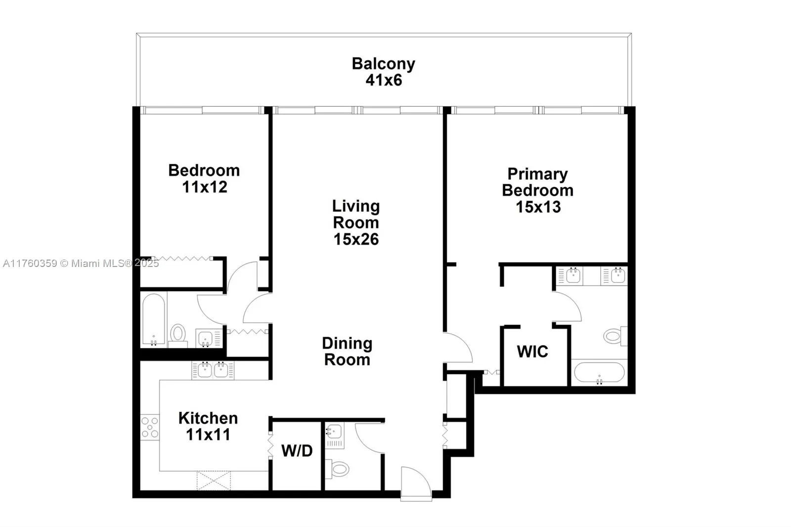 Miami, Florida 33129, United States, 2 Bedrooms Bedrooms, ,3 BathroomsBathrooms,Residential,Pending,85494