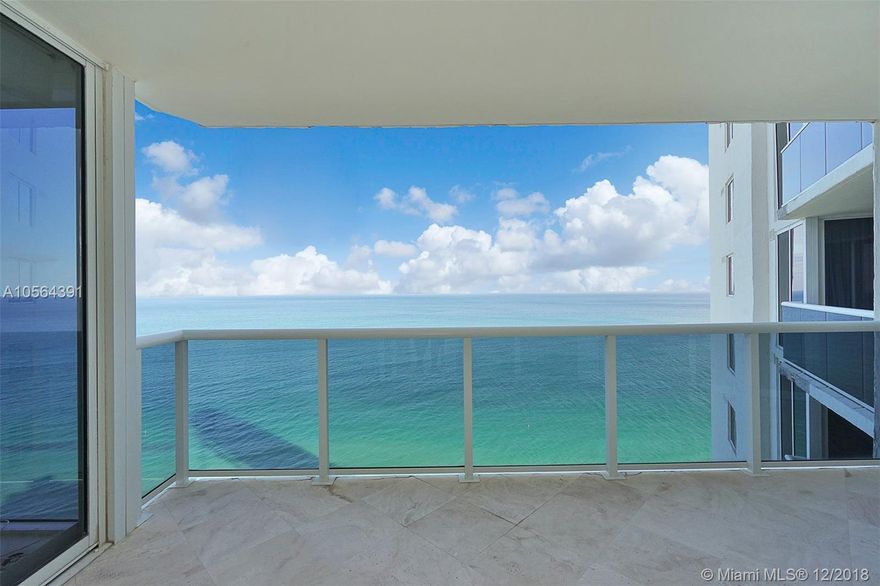 WOW... 31st floor facing the Ocean AND the Intracoastal Waterways... 

Just Reduced $100,000... from the already lowest priced comparably sized unit in Ocean I, II or III
Nice sized balconies on each side of the condo...  best of all worlds... 2 bedrooms plus Den 2 full bathrooms plus powder bathroom. 2150 square feet of luxury at bargain prices.. That's right Luxury Ocean front condo asking approx $550 per square foot!  Maintenance is only $1276... that's correct... ONLY 58 cents a foot..  and come and see what Steven G did to the common areas...

Serious Buyers ONLY
Marble floors throughout, with bamboo wood floors in the two bedrooms.  All closets built out.
Excellent Opportunity to purchase value and quality, with extremely low maintenance fees and unbeatable views at both ends!