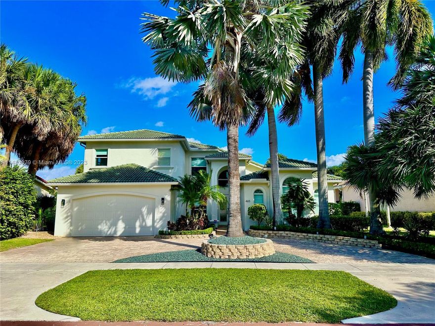 Amazing opportunity to experience East Boca living with this 4 bedroom 4 1/2 bath pool home with a loft.  This home was originally built to be lived in by the owner of a custom home builder featuring many upgrades and fine finishes.  Walking distance to Mizner Park with great shopping and dining.  Convenient location close to everything and within a mile from the beach.