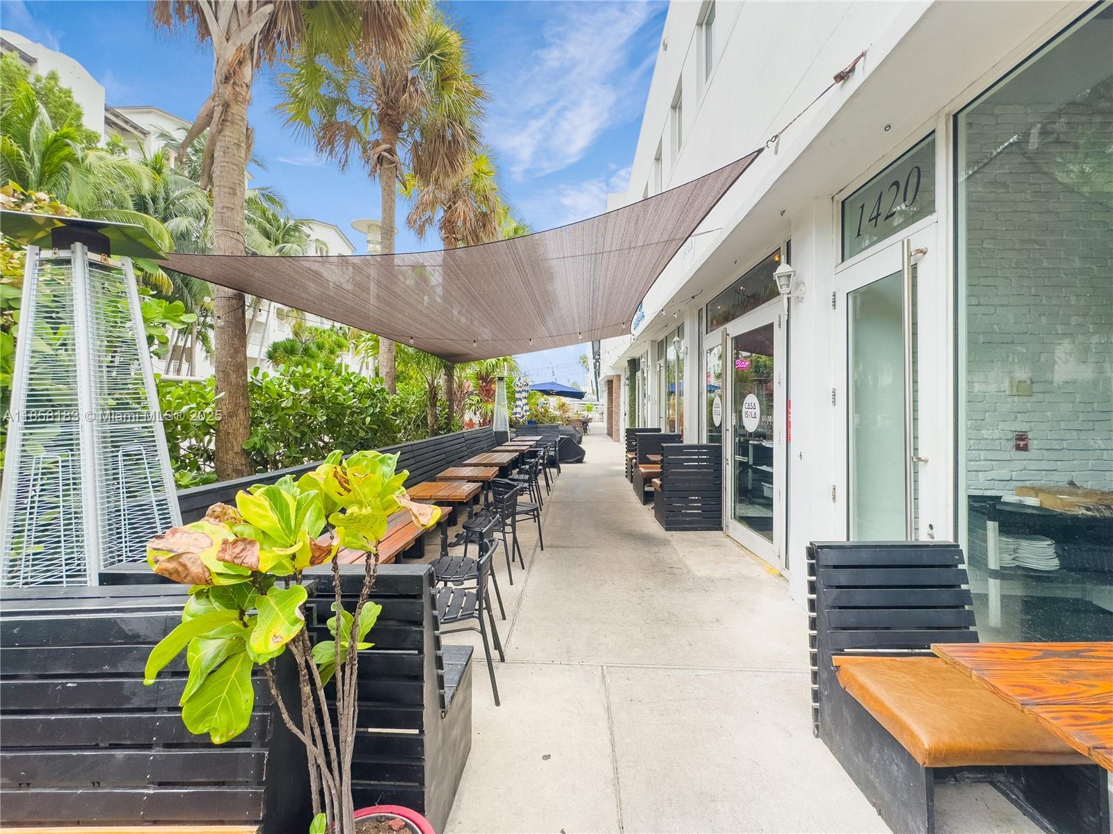 Highly sought after area of Sunset Harbour on Miami Beach. Former location of Casa Isola included to bays(folios). Â Price on this MLS is for ONE location (folio). Both folios to be purchased simultaneously at closing: Folio 02-3233-083-0060 Â & Folio 02-3233-083-0070. Â This location has open space and a bathroom, neighboring location (folio) includes kitchen, bathroom and open space. Great for another restaurant or business of your choosing. Owner financing may be an option depending on terms.