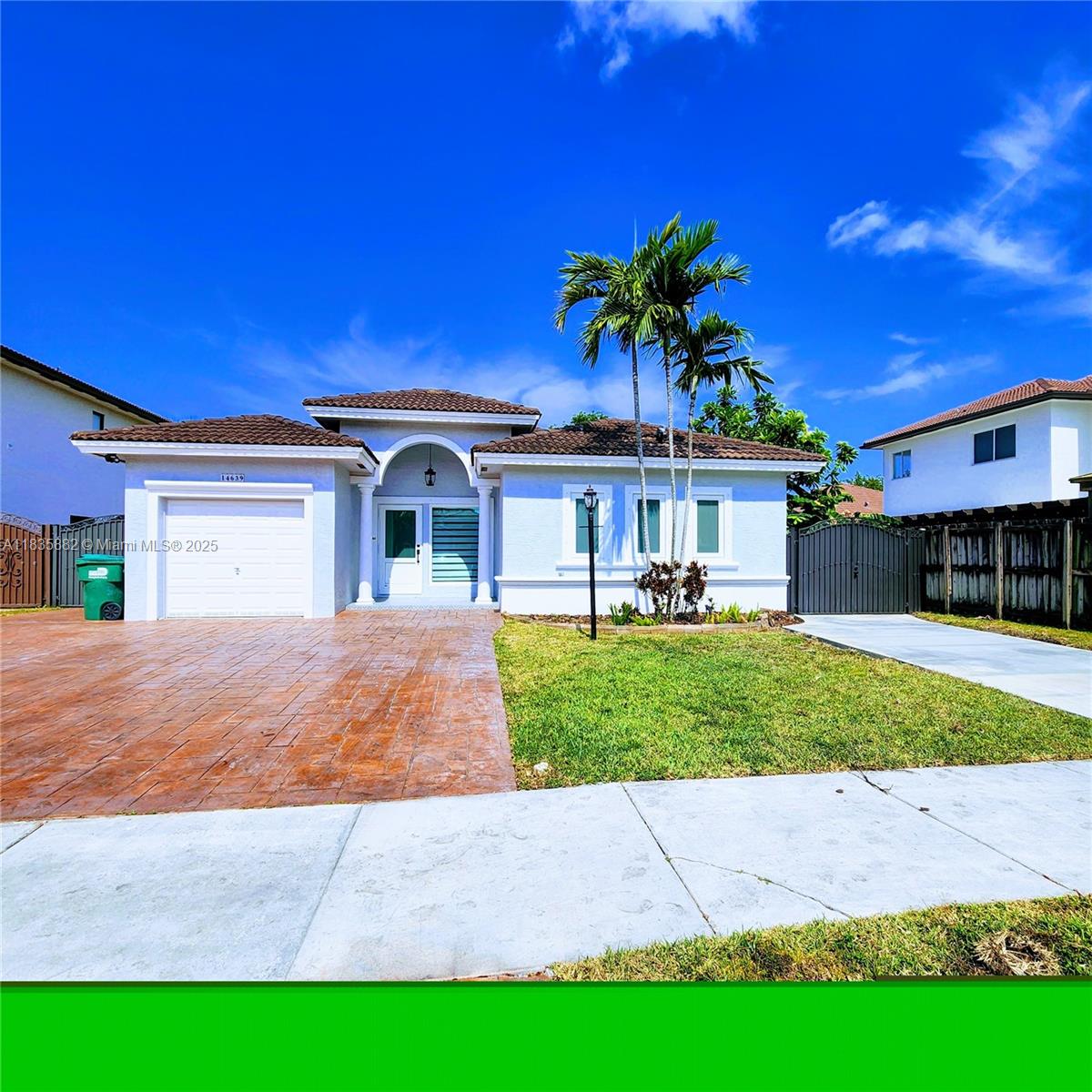 3 bedroom 1 bath house completely renovated in an excellent family-oriented neighborhood. This property features tile floors throughout, impact windows and doors, updated kitchen, spacious backyard, stainless steel appliances, custom made closet in master bedroom, two storage sheds in the backyard, new zebra blinds and a lot more. Walking distance from elementary and middle school. Garage is not part of the rent.