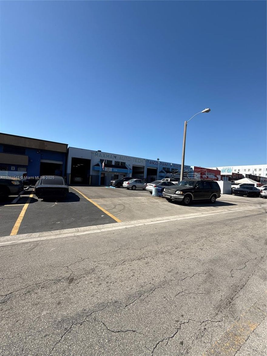 For Sale: Two bay warehouse measuring 1460 sq ft each with automotive business that has serviced the community for the last 40 years. Business includes all equipment 2 lifts, certifications and extensive list of clientele. List of equipment and financials to be provided upon request. Property is in a high traffic area with great visibility and easy access to the palmetto expressway. This allows buyer to have a ready to run business in a high demand area. 40 year certification was just completed and property is ADA compliant.