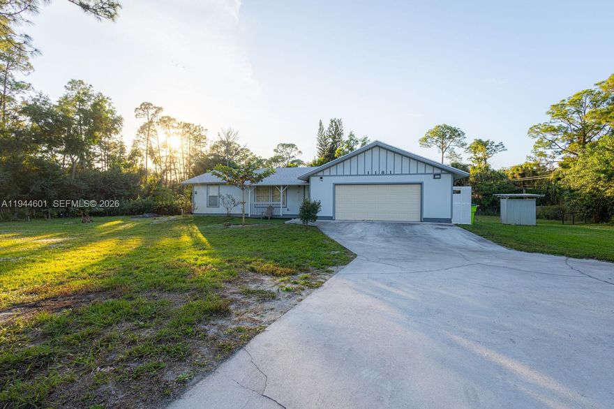 Welcome to this exceptional corner-lot property located at 1181 W C Rd, Loxahatchee, FL 33470, offering space, privacy, and true South Florida living. This well-maintained home features a new roof installed in 2023, providing peace of mind for years to come.

Situated on a desirable corner lot, the property offers enhanced privacy and accessibility, along with a beautiful pool perfect for entertaining, relaxing, and enjoying Florida’s year-round sunshine. The expansive outdoor space allows plenty of room for vehicles, equipment, animals, or future additions.

An included trailer on the property adds incredible value and flexibility—ideal for storage, a workshop, or additional utility needs. With no HOA restrictions, this property offers endless possibilities for homeowners, investors, or those seeking a private retreat.

Conveniently located near major roads, shopping, dining, and schools, this rare Loxahatchee opportunity combines rural freedom with everyday accessibility. Don’t miss your chance to own a versatile and upgraded property in one of Palm Beach County’s most sought-after areas.