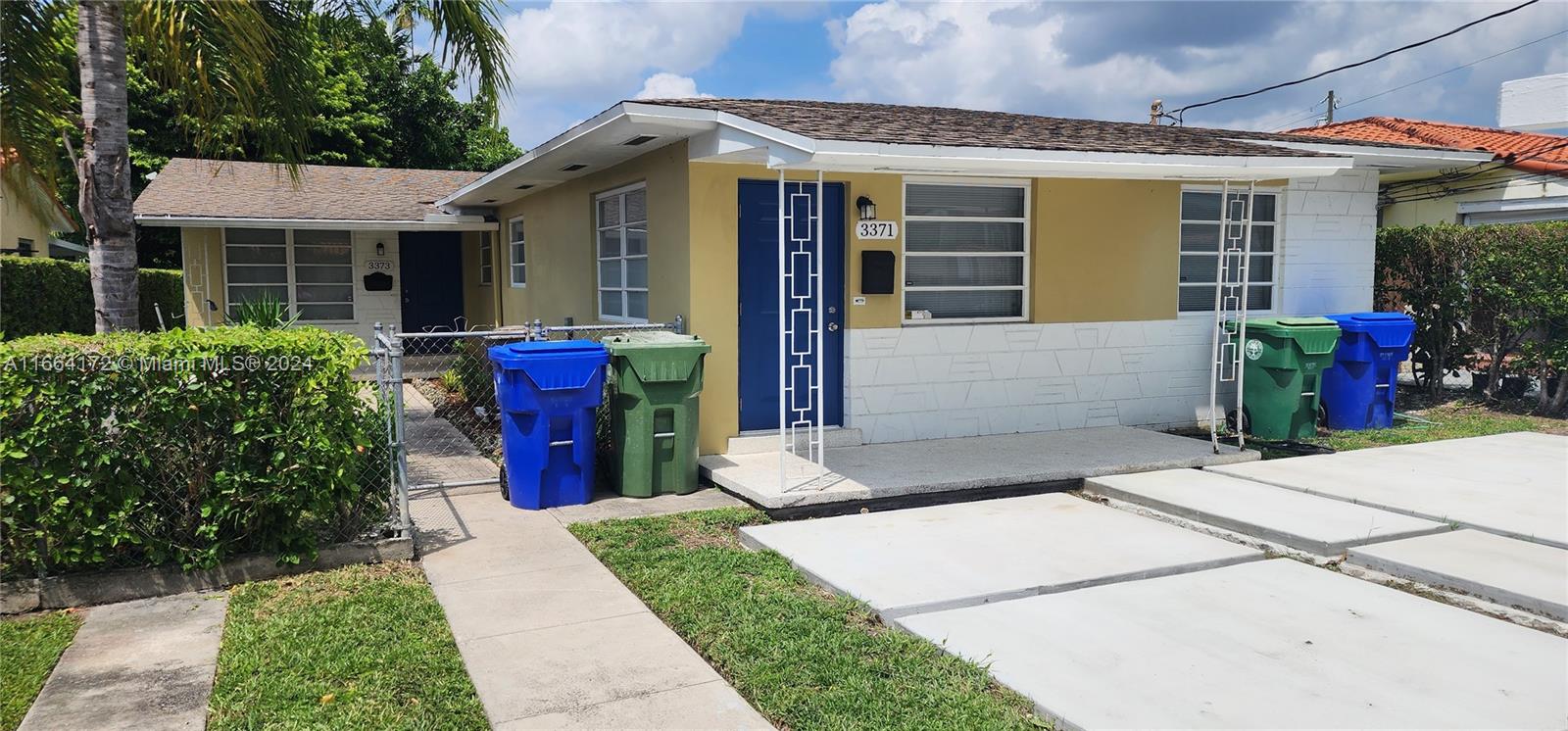FULLY REMODELED: 2 bedroom, 1 bathroom unit, ground floor with open kitchen, central air conditioning and heating, laundry with washer and dryer, private backyard and 2 assigned parking spaces. GREAT AREA walking distance to Douglas Park, Coral Gables, Coconut Grove, Metro Rail and Dixie Highway. Very good family area and schools. CANNOT BE SHOWN UNTIL OCTOBER 14TH, 2024