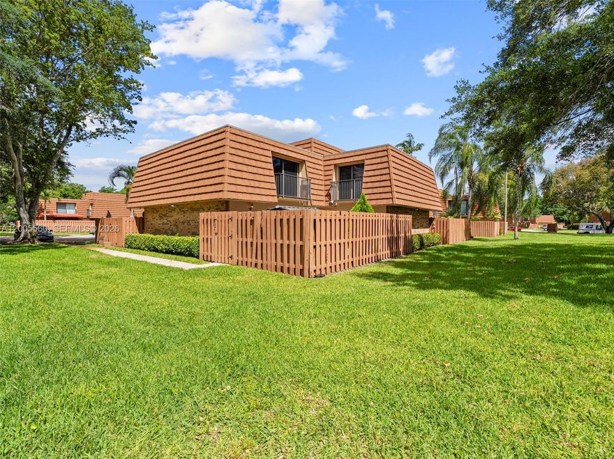 Welcome to this charming 2-bedroom, 2.5-bath home in the heart of Cooper City! Designed with comfort and functionality in mind, this property offers an inviting and well-balanced layout that’s perfect for everyday living. Each bedroom features its own balcony, ideal for both convenience and relaxation.

This home is a great starter opportunity, giving you the space you need with the flexibility to make it your own. The living area feels open yet comfortable, creating the perfect setting to relax or entertain.

Location is where this one really shines—just minutes from major highways for an easy commute, and surrounded by plenty of shopping and dining. Whether you're heading to work, running errands, or enjoying a night out, everything you need is right nearby.

If you’ve been looking for a well-located, low-maintenance home with great potential, this one checks all the boxes.