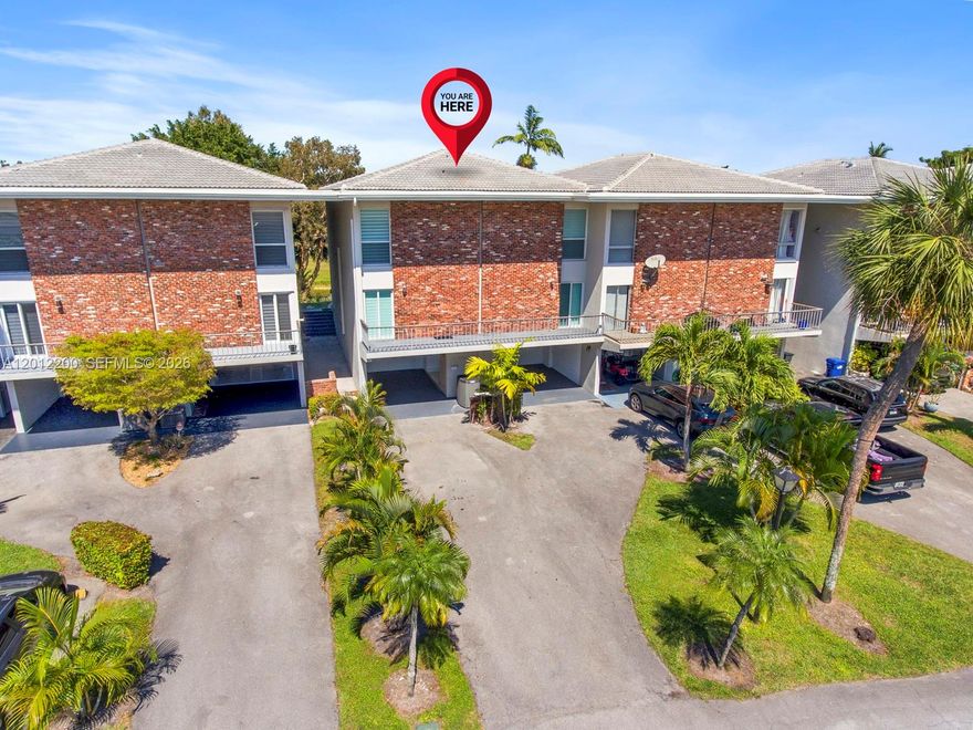 Very Unique opportunity to own the largest Townhouse in the Country Club of Miami area. This property has breathtaking views overlooking the Country Club's soon to be renovated sprawling golf course. New Roof, Impact Windows, Marble floors throughout & New Master Bathroom are some of what this beautiful multi level townhouse have to offer. Property is the largest of only two original double folio units. Short walk or ride your private golf cart to the Club House, Driving Range, Golf course or Tennis courts. HOA includes Security and Property Insurance. Please call for more information and to schedule a showing.